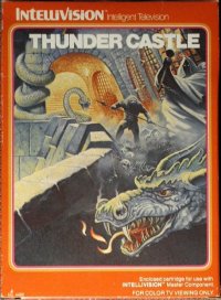 Thunder Castle Intellivision  box art